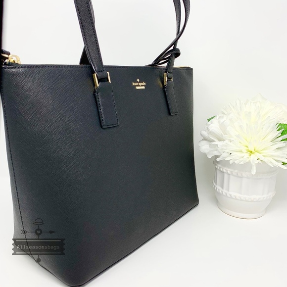 Kate spade cameron street lucie black zip tote - Picture 5 of 8